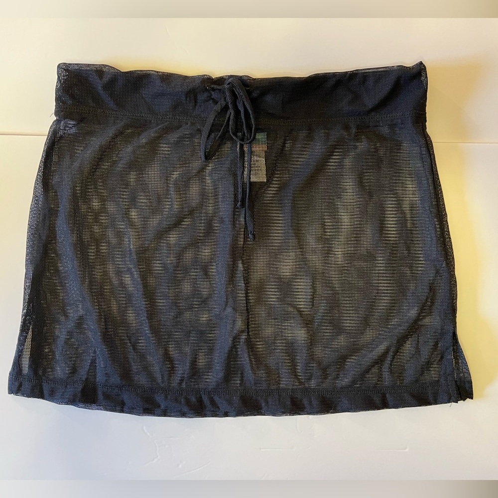 Bathing Suit Cover Up Mesh Skirt Le Cove Size Medium
